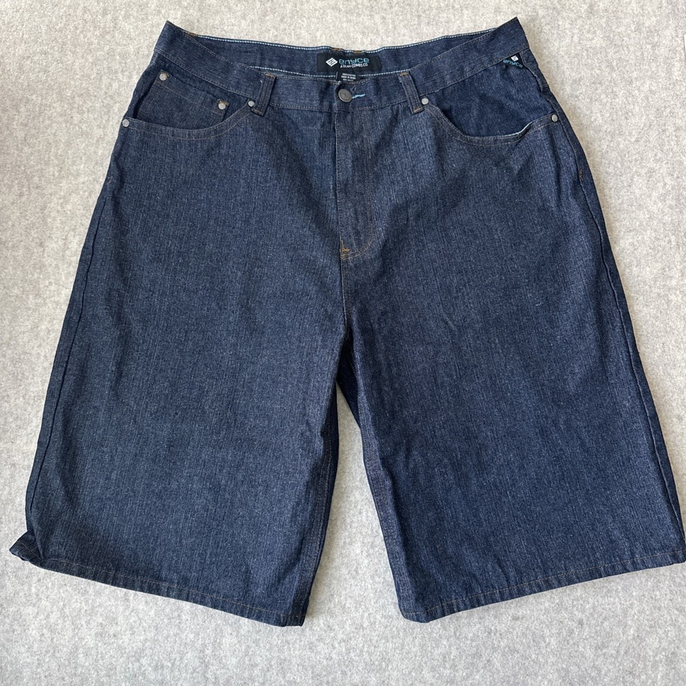 Enyce Oversize Vintage Baggy Denim Shorts 15" Inseam Mens 44